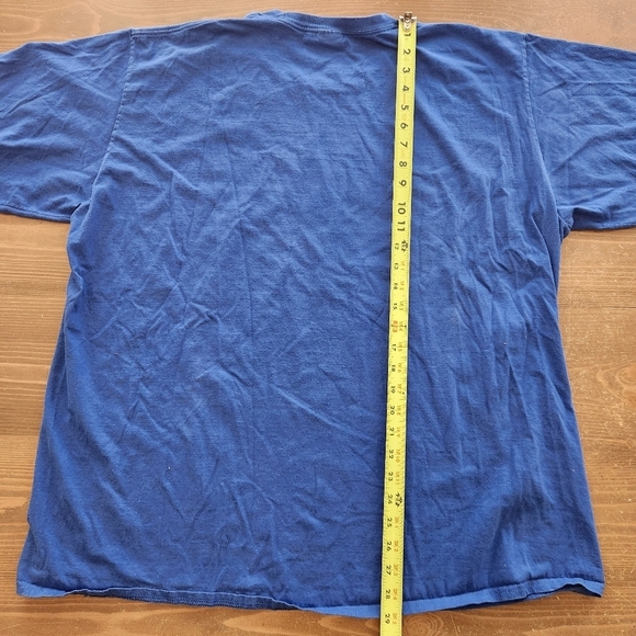 Headless Lion Costume T Shirt Blue Mens Size 3XL Graphic Tee 100% Cotton XXXL - Picture 7 of 10